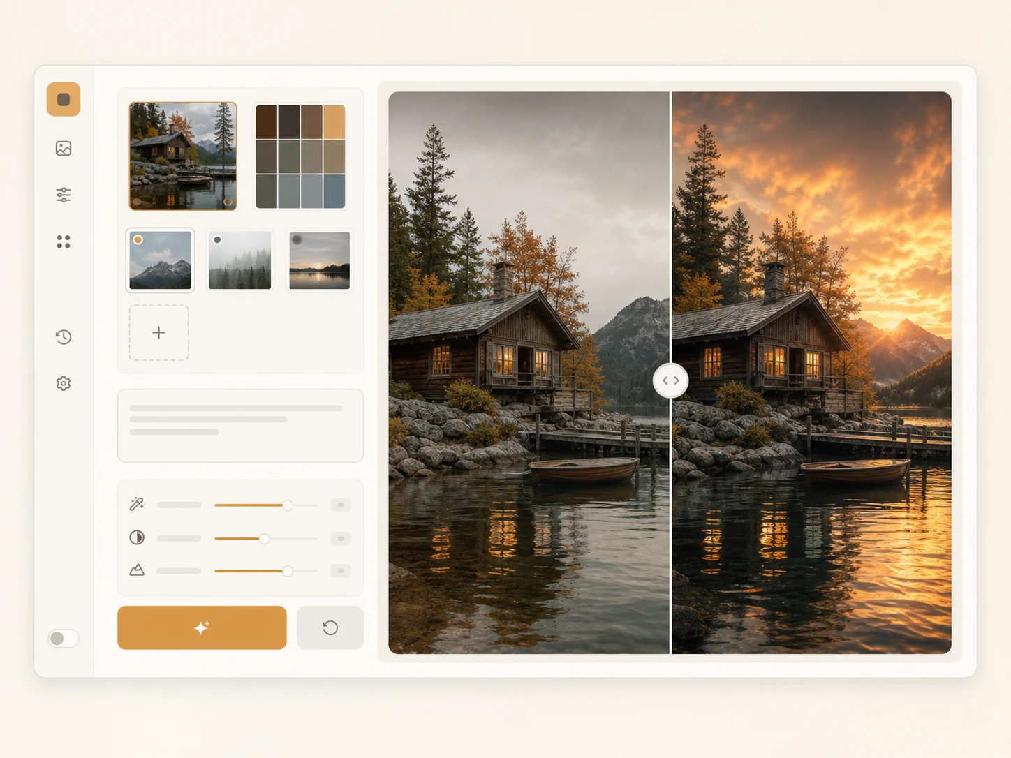 Reserved reference-led image editing workspace preview