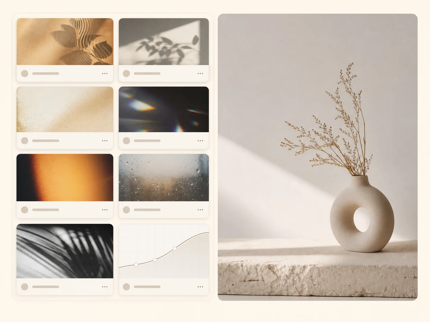 Reserved photo effects selection workspace preview