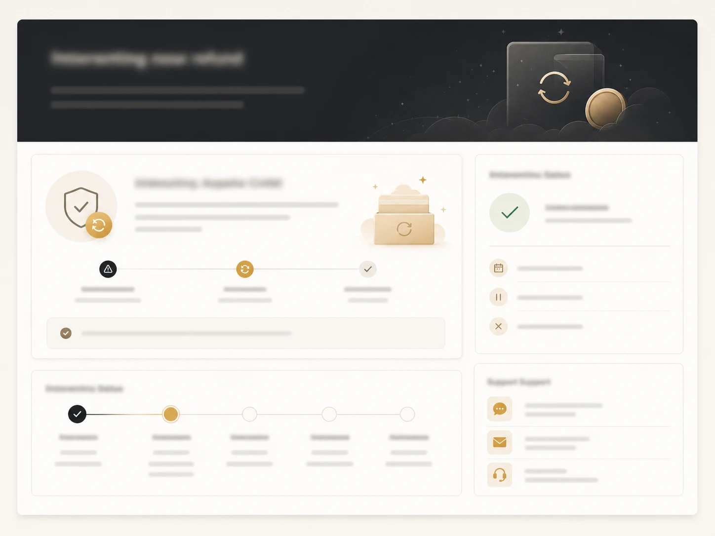 DreamSeed Pro refund page showing credit restoration, subscription review, and cancellation handling.